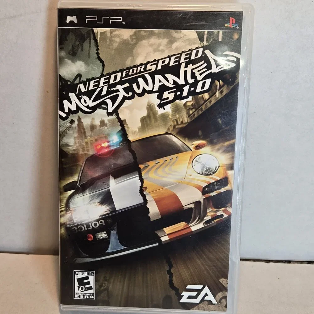 Need for Speed Most Wanted 5-1-0 (Sony PSP) - CIB - Complete with Manual